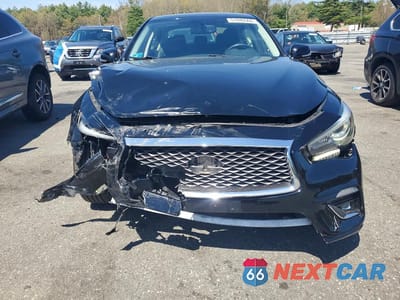 Piąte zdjęcie samochodu w środku: 2019 INFINITI Q50 3.0T LUXE VIN:JN1EV7AR7KM558620 - miniatura