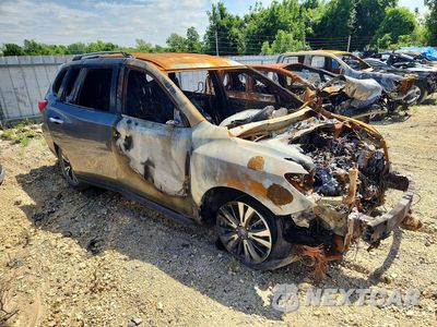 Czwarte zdjęcie samochodu z boku: 2018 NISSAN PATHFINDER SV VIN:5N1DR2MN7JC605492 - miniatura