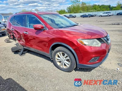 Czwarte zdjęcie samochodu z boku: 2014 NISSAN ROGUE SV VIN:5N1AT2MV2EC753155 - miniatura