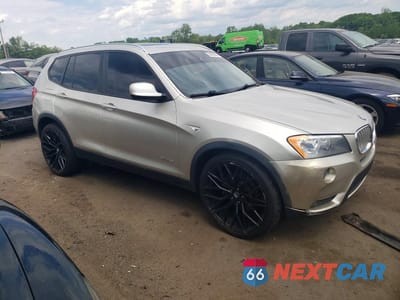 Czwarte zdjęcie samochodu z boku: 2012 BMW X3 XDRIVE28I VIN:5UXWX5C52CL727751 - miniatura