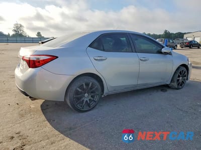 Trzecie zdjęcie samochodu z tyłu: 2016 TOYOTA COROLLA LE VIN:2T1BURHE9GC647532 - miniatura