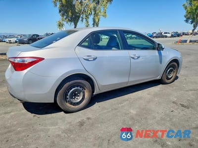 Trzecie zdjęcie samochodu z tyłu: 2015 TOYOTA COROLLA LE VIN:5YFBURHE2FP214651 - miniatura