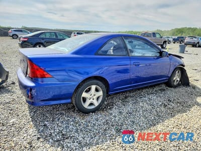 Trzecie zdjęcie samochodu z tyłu: 2005 HONDA CIVIC EX VIN:1HGEM22965L047168 - miniatura