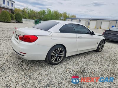 Trzecie zdjęcie samochodu z tyłu: 2017 BMW 430XI VIN:WBA4U9C37H5H64183 - miniatura