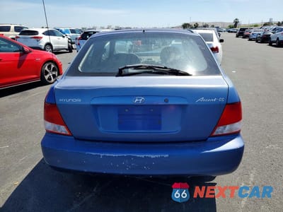 Zdjęcie 6 z 12 samochodu: 2002 HYUNDAI ACCENT GS VIN:KMHCG35C22U189593 - miniatura