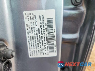 Zdjęcie 12 z 12 samochodu: 2018 HONDA CR-V EXL VIN:7FARW1H82JE014169 - miniatura
