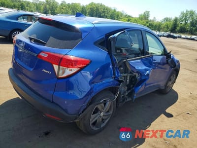 Trzecie zdjęcie samochodu z tyłu: 2021 HONDA HR-V EX VIN:3CZRU6H55MM753616 - miniatura