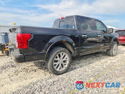Trzecie zdjęcie samochodu z tyłu: 2020 FORD F150 SUPERCREW VIN:1FTEW1EG9LFB19893 - miniatura