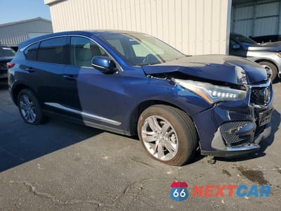 Czwarte zdjęcie samochodu z boku: 2020 ACURA RDX ADVANCE VIN:5J8TC2H76LL029251 - miniatura