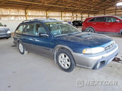 Czwarte zdjęcie samochodu z boku: 1999 SUBARU LEGACY OUTBACK VIN:4S3BG6856X7607819 - miniatura