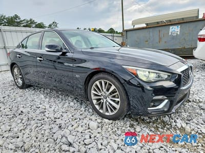 Czwarte zdjęcie samochodu z boku: 2018 INFINITI Q50 3.0T LUXE VIN:JN1EV7AP4JM354998 - miniatura