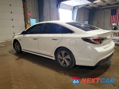 Drugie zdjęcie samochodu z przodu: 2017 HYUNDAI SONATA HYBRID LIMITED VIN:KMHE34L15HA050709 - miniatura