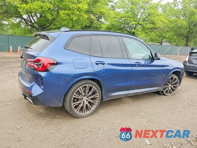 Trzecie zdjęcie samochodu z tyłu: 2022 BMW X3 XDRIVE30I VIN:WBX57DP03NN173992 - miniatura