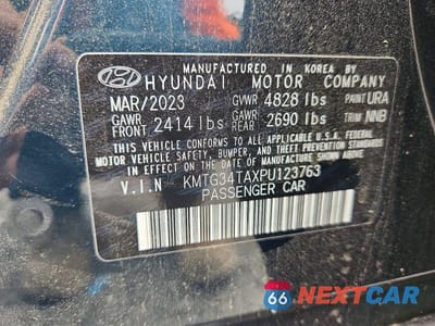 Zdjęcie 12 z 12 samochodu: 2023 GENESIS G70 2.0T VIN:KMTG34TAXPU123763 - miniatura