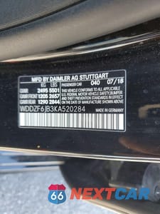 Zdjęcie 12 z 12 samochodu: 2019 MERCEDES-BENZ E 450 4MATIC VIN:WDDZF6JB3KA520284 - miniatura