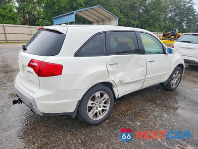 Trzecie zdjęcie samochodu z tyłu: 2008 ACURA MDX TECHNOLOGY VIN:2HNYD28498H534304 - miniatura