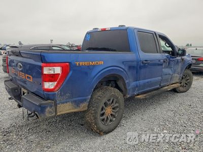Trzecie zdjęcie samochodu z tyłu: 2022 FORD F150 SUPERCREW VIN:1FTEW1E86NFB13089 - miniatura