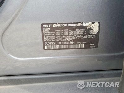 Zdjęcie 25 z 26 samochodu: 2015 BMW X5 SDRIVE35I VIN:5UXKR2C58F0H41394 - miniatura
