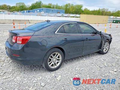 Trzecie zdjęcie samochodu z tyłu: 2014 CHEVROLET MALIBU 1LT VIN:1G11C5SL2EF139169 - miniatura