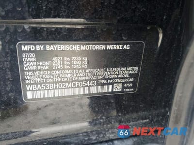 Zdjęcie 13 z 13 samochodu: 2021 BMW 530 I VIN:WBA53BH02MCF05443 - miniatura