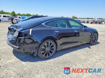 Trzecie zdjęcie samochodu z tyłu: 2019 TESLA MODEL S VIN:5YJSA1E27KF309166 - miniatura