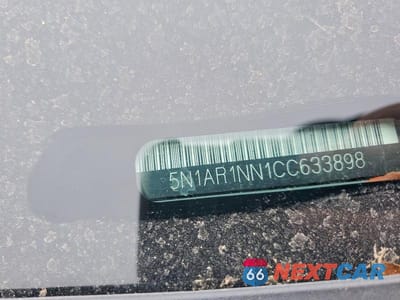 Zdjęcie 13 z 13 samochodu: 2012 NISSAN PATHFINDER S VIN:5N1AR1NN1CC633898 - miniatura