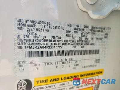 Zdjęcie 13 z 13 samochodu: 2024 FORD EXPEDITION MAX LIMITED VIN:1FMJK2A84REB15727 - miniatura