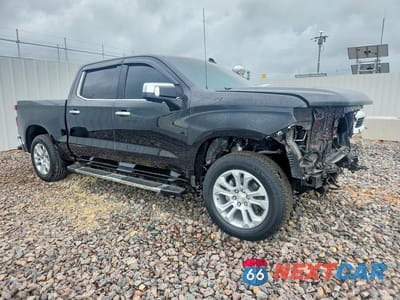 Czwarte zdjęcie samochodu z boku: 2022 CHEVROLET SILVERADO K1500 LTZ VIN:2GCUDGED3N1501342 - miniatura