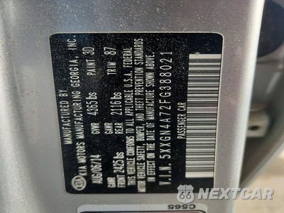 Zdjęcie 13 z 13 samochodu: 2015 KIA OPTIMA EX VIN:5XXGN4A72FG388021 - miniatura