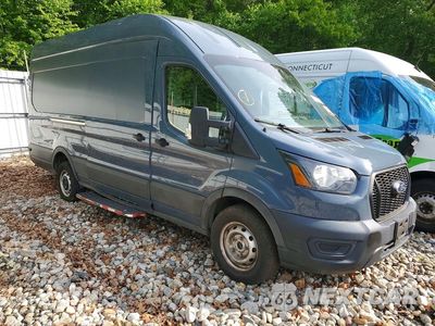 Czwarte zdjęcie samochodu z boku: 2021 FORD TRANSIT 250 DELIVERY VAN VIN:1FTBR3X84MKA83082 - miniatura