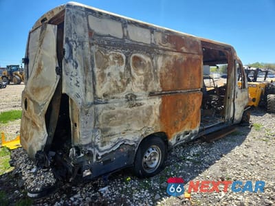 Trzecie zdjęcie samochodu z tyłu: 2021 RAM PROMASTER 3500 DELIVERY VAN VIN:3C6MRVJG9ME540838 - miniatura