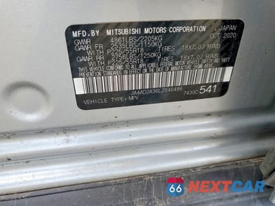 Zdjęcie 12 z 12 samochodu: 2020 MITSUBISHI OUTLANDER ES VIN:JA4AD2A36LZ046486 - miniatura