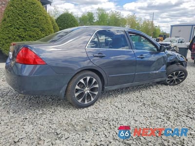 Trzecie zdjęcie samochodu z tyłu: 2007 HONDA ACCORD LX VIN:1HGCM66377A032097 - miniatura