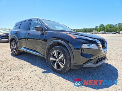 Czwarte zdjęcie samochodu z boku: 2021 NISSAN ROGUE SL VIN:JN8AT3CA1MW000582 - miniatura