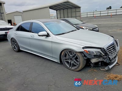 Czwarte zdjęcie samochodu z boku: 2014 MERCEDES-BENZ S 550 4MATIC VIN:WDDUG8FB7EA042385 - miniatura