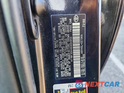 Zdjęcie 12 z 12 samochodu: 2011 TOYOTA CAMRY SE VIN:4T1BF3EK4BU694850 - miniatura