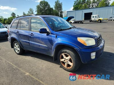 Czwarte zdjęcie samochodu z boku: 2003 TOYOTA RAV4 BASE VIN:JTEHH20V830247639 - miniatura
