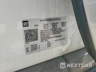Zdjęcie 13 z 13 samochodu: 2023 CHEVROLET TAHOE C1500 PREMIER VIN:1GNSCSKD5PR459503 - miniatura