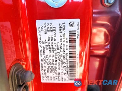 Zdjęcie 14 z 14 samochodu: 2021 HONDA CR-V EXL VIN:2HKRW2H88MH637352 - miniatura