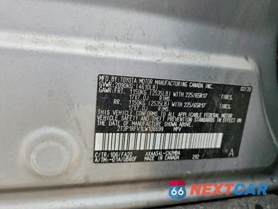 Zdjęcie 13 z 13 samochodu: 2020 TOYOTA RAV4 XLE VIN:2T3P1RFV1LW106699 - miniatura