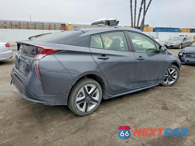 Trzecie zdjęcie samochodu z tyłu: 2017 TOYOTA PRIUS THREE TOURING VIN:JTDKARFUXH3048331 - miniatura