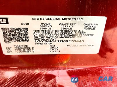 Zdjęcie 13 z 13 samochodu: 2019 CADILLAC ESCALADE ESV PLATINUM VIN:1GYS4KKJ2KR153440 - miniatura