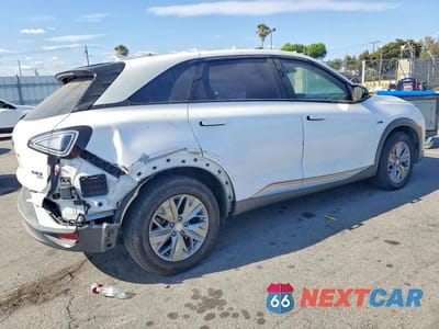 Trzecie zdjęcie samochodu z tyłu: 2019 HYUNDAI NEXO BLUE VIN:KM8J74A62KU001491 - miniatura