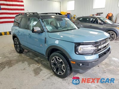 Czwarte zdjęcie samochodu z boku: 2022 FORD BRONCO SPORT OUTER BANKS VIN:3FMCR9C66NRD66345 - miniatura
