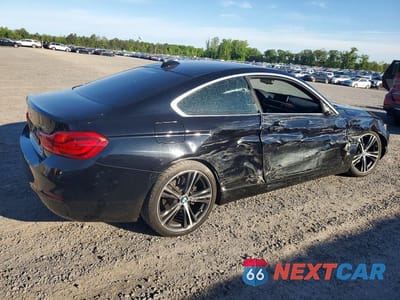 Trzecie zdjęcie samochodu z tyłu: 2018 BMW 430I VIN:WBA4W3C53JAC97415 - miniatura