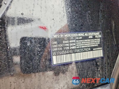 Zdjęcie 12 z 12 samochodu: 2024 MERCEDES-BENZ GLB 250 4MATIC VIN:W1N4M4HB1RW357824 - miniatura