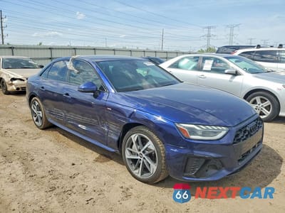 Czwarte zdjęcie samochodu z boku: 2021 AUDI A4 PREMIUM PLUS 45 VIN:WAUEAAF46MA086317 - miniatura