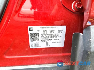 Zdjęcie 12 z 12 samochodu: 2021 CHEVROLET TRAVERSE RS VIN:1GNEVJKW8MJ106802 - miniatura