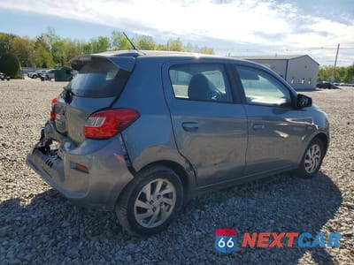 Trzecie zdjęcie samochodu z tyłu: 2020 MITSUBISHI MIRAGE SE VIN:ML32A4HJ0LH005055 - miniatura