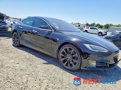 Czwarte zdjęcie samochodu z boku: 2019 TESLA MODEL S VIN:5YJSA1E27KF309166 - miniatura